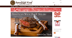 Desktop Screenshot of americanwestbeef.com